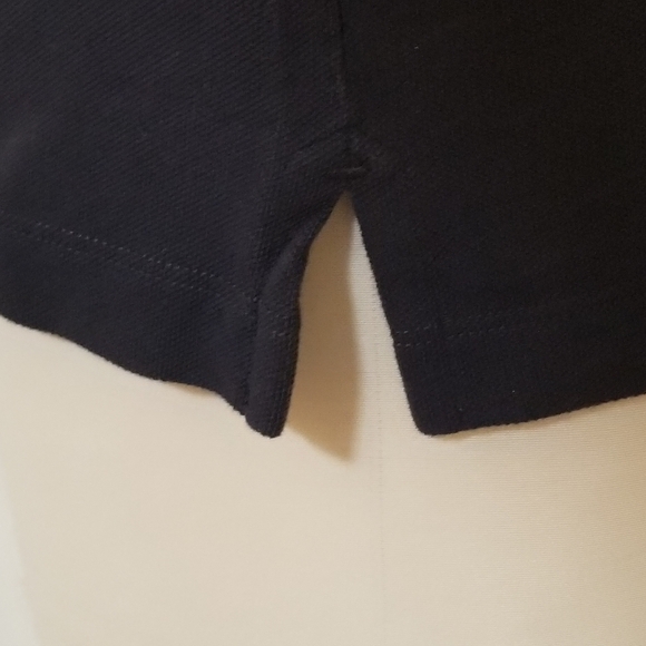 Lands' End NWOT Women's Navy Short Sleeve Polo Shirt Size XL (18-20) - Picture 4 of 7
